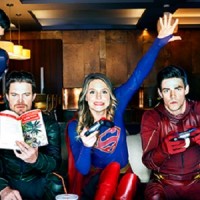 First Images From The Arrow, Flash, Supergirl And Legends Of Tomorrow Crossover!